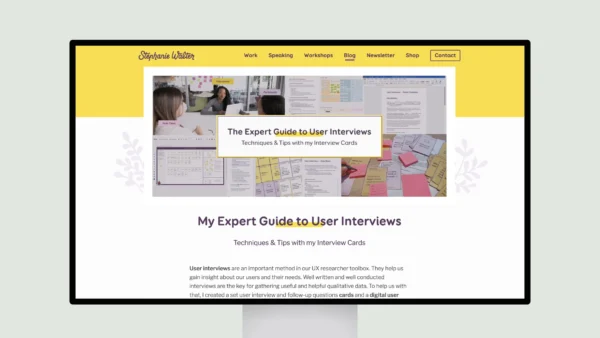 My Expert Guide to User Interviews