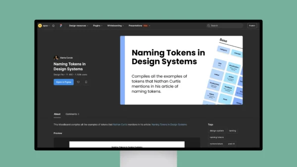 Naming Tokens in Design Systems