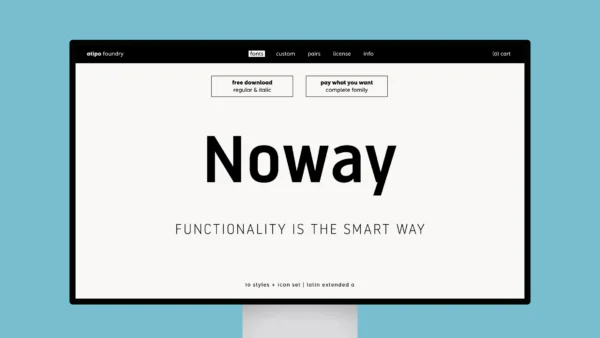 Noway Font Family