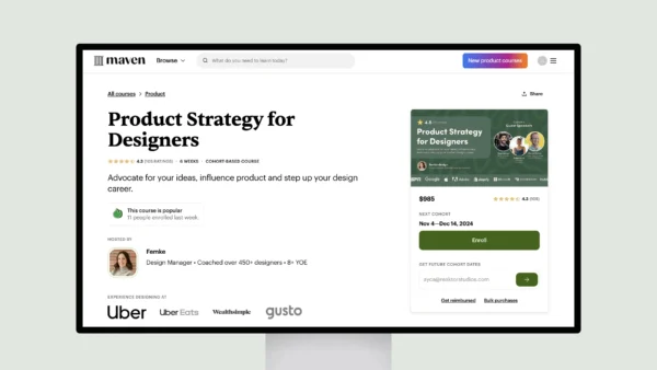 Product Strategy for Designers