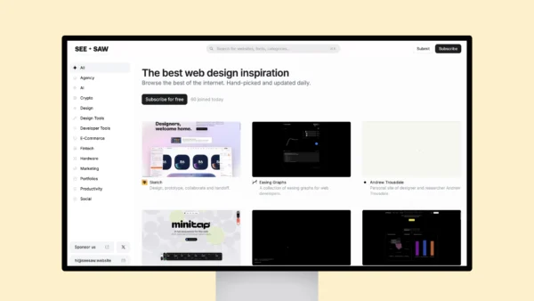 SEESAW ✦ Design Inspiration