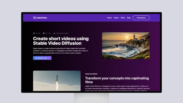 Stable Video Diffusion Online – Convert Images and Text into Videos