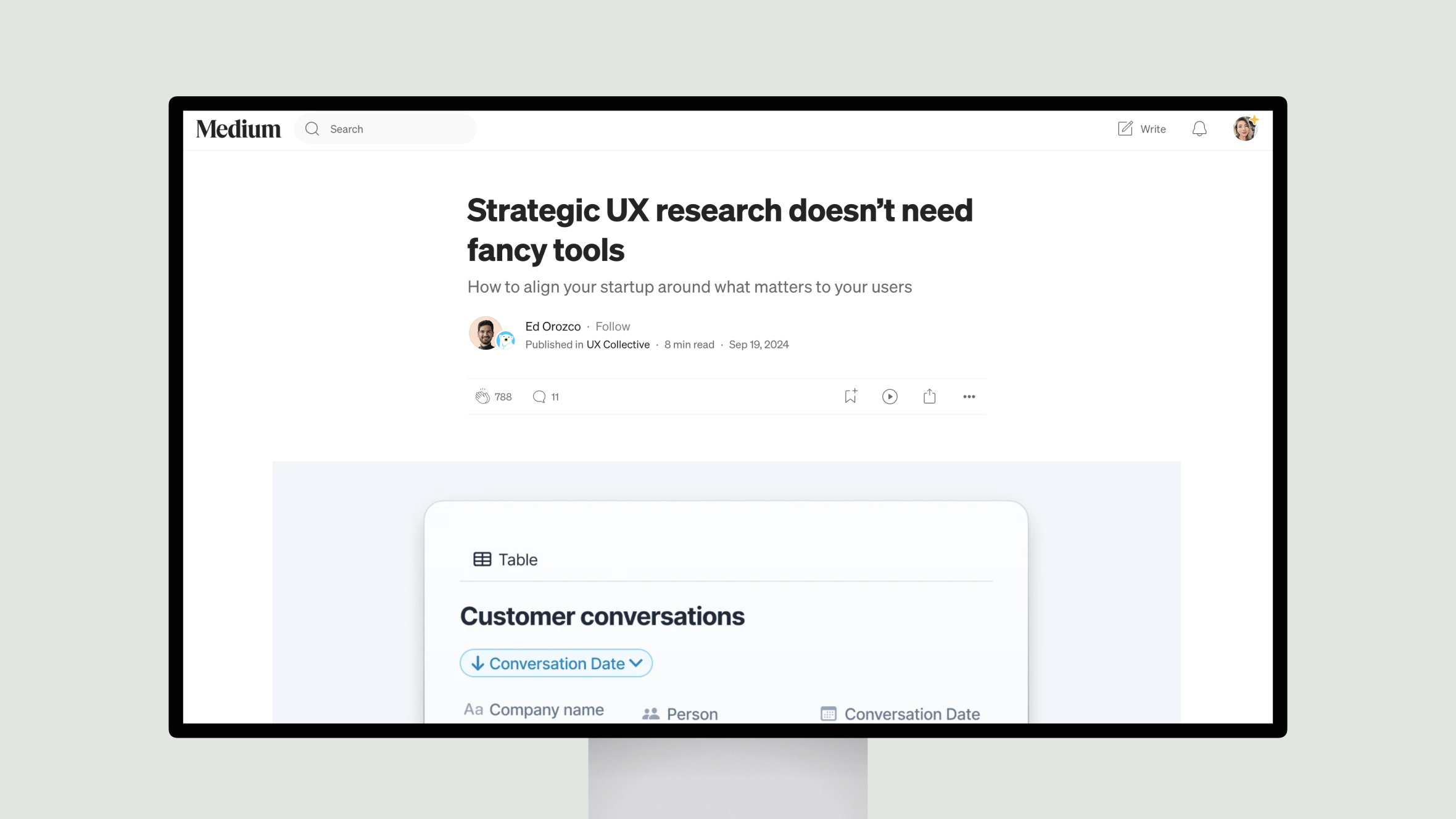 Strategic UX research doesn’t need fancy tools