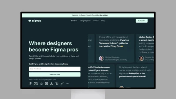 UI Prep – Figma, UI Kits and Design System Training