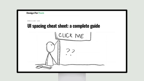 UI spacing cheat sheet: a complete guide