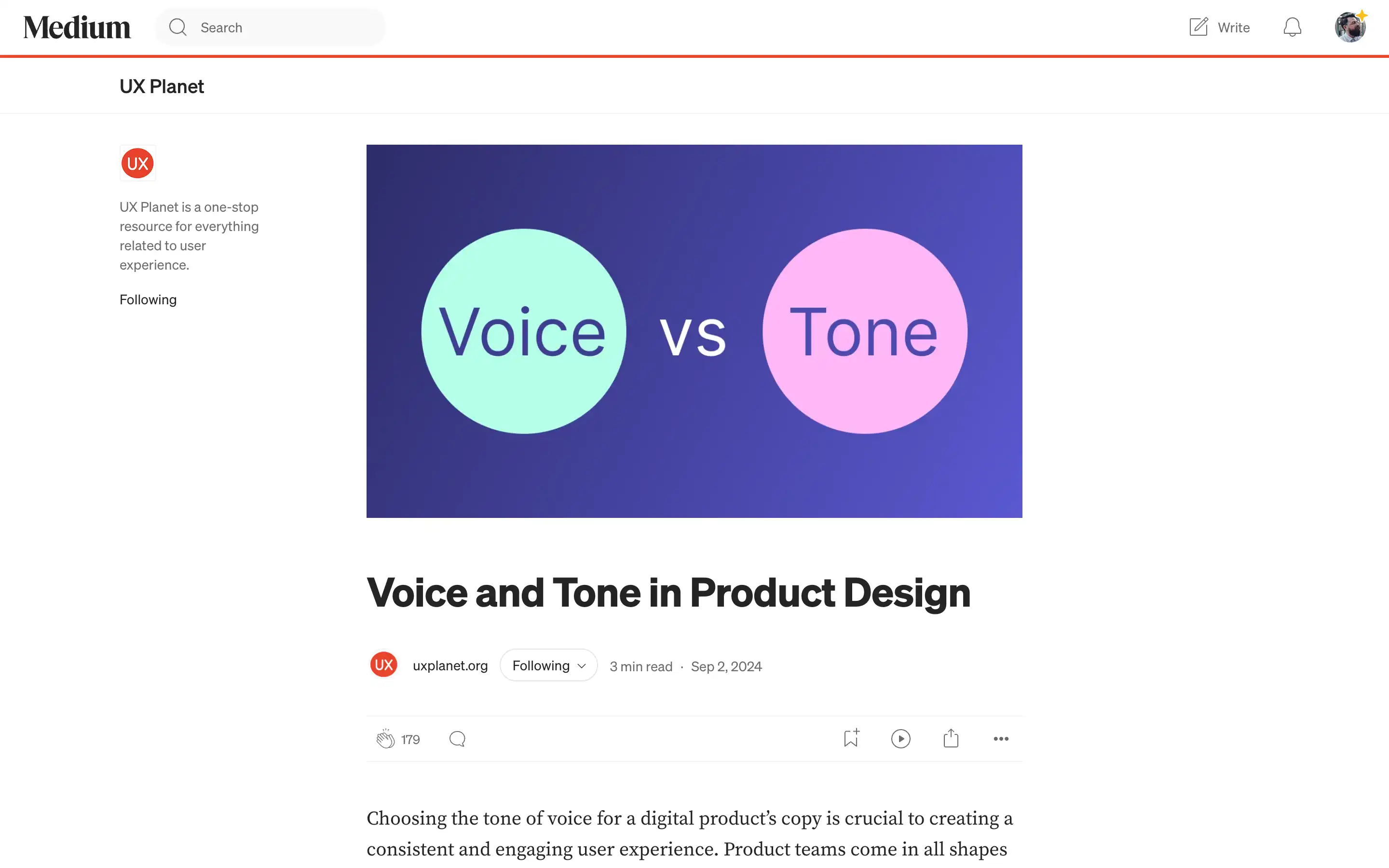Voice vs Tone in Product Design