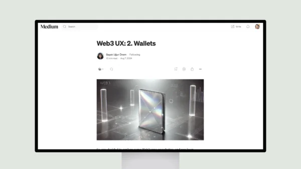 Web3 UX: 2. Wallets