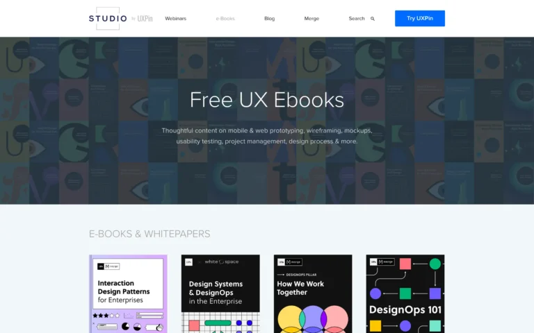 Free UX Ebooks – UXPin