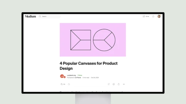 4 Popular Canvases for Product Design
