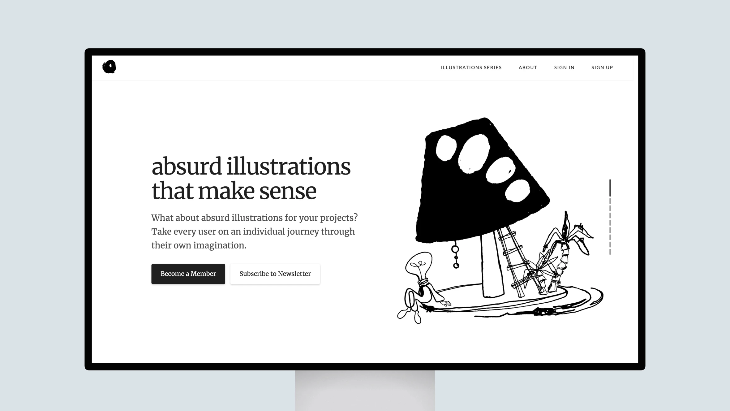 Absurd Design – Free Surrealist Illustrations and Vector Art