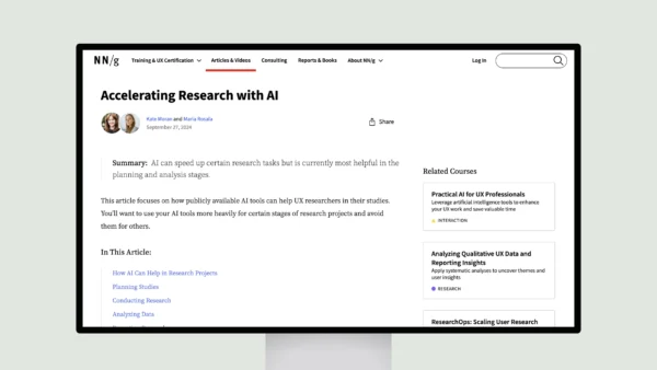 Accelerating Research with AI