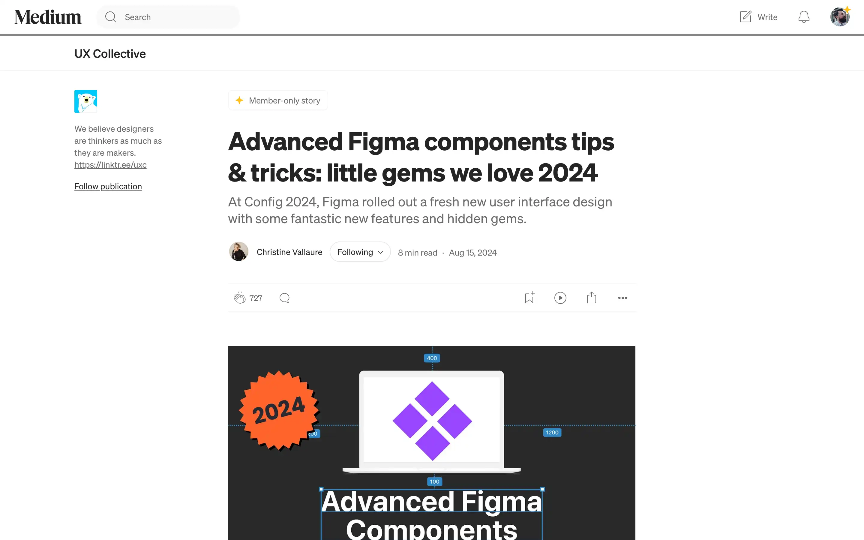 Advanced Figma components tips and tricks 2024