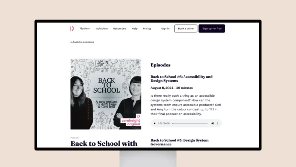 Back to School with Amy Hupe and Geri Reid – zeroheight