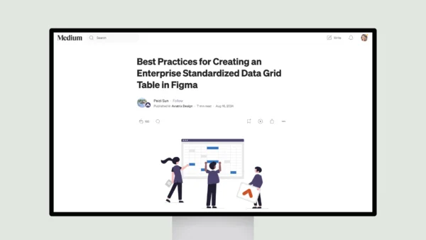 Best Practices for Creating an Enterprise Standardized Data Grid Table