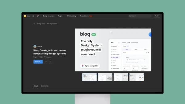 Bloq – Create, edit, and renew new/existing design systems