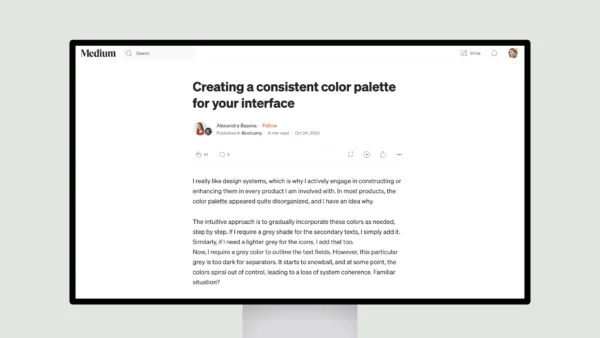 Creating a Consistent Color Palette for Your Interface