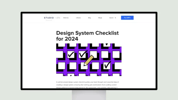 Design System Checklist for 2024