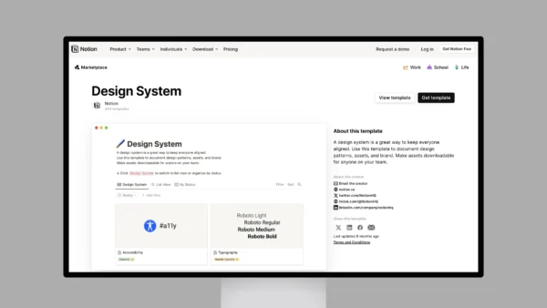 Design System template