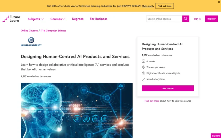 Designing Human-Centred AI Products and Services