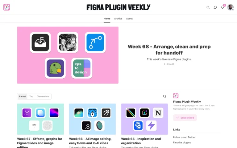 Figma Plugin Weekly