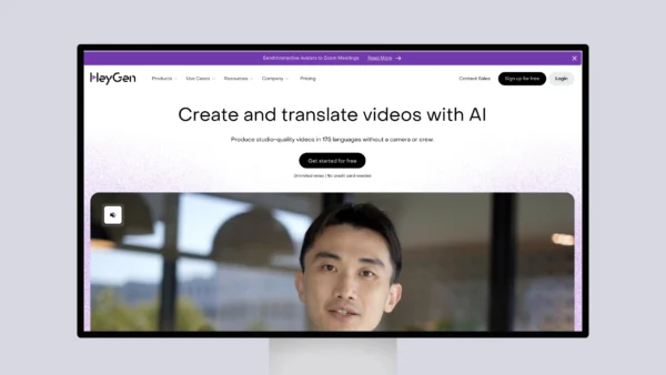 HeyGen – Create and translate videos with AI