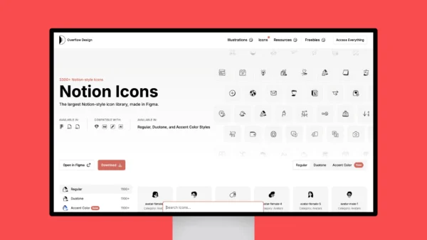 Notion Icons – 4550+ Notion-style Illustrations, Icons and Wallpapers