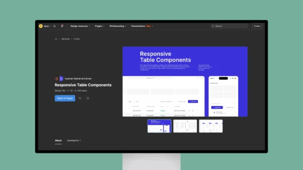 Responsive Table Components