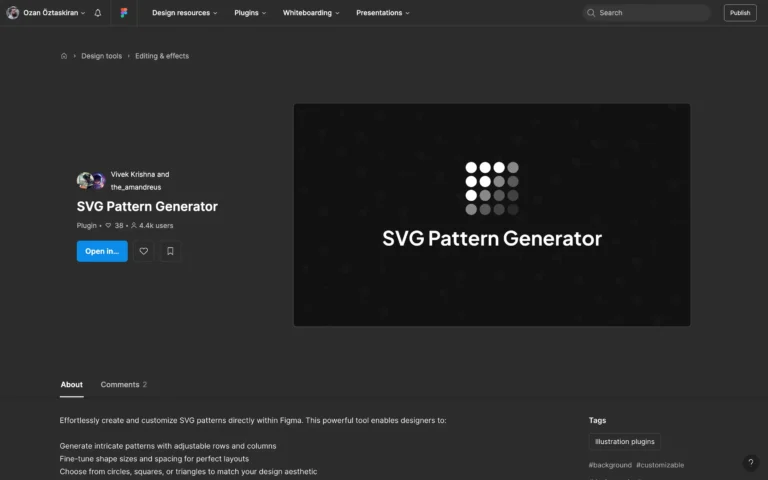 SVG Pattern Generator