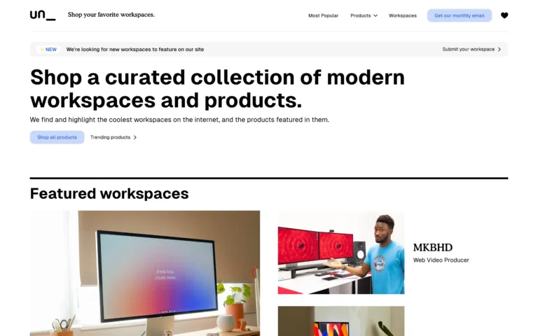 Unspace — Create the ultimate workspace