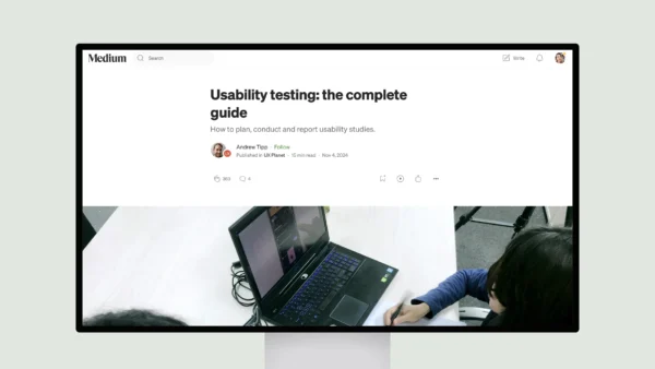 Usability Testing: The Complete Guide