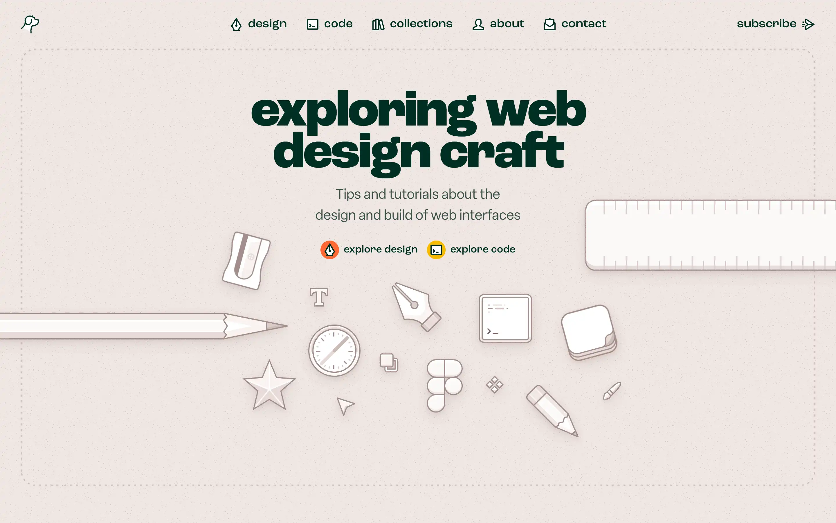 Web design and code tutorial resources