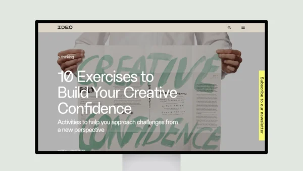 10 Exercises to Build Your Creative Confidence