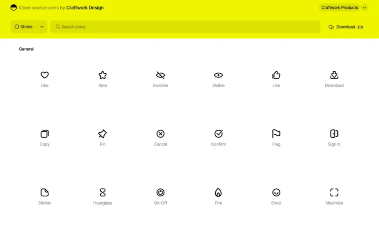 Craftwork Icons