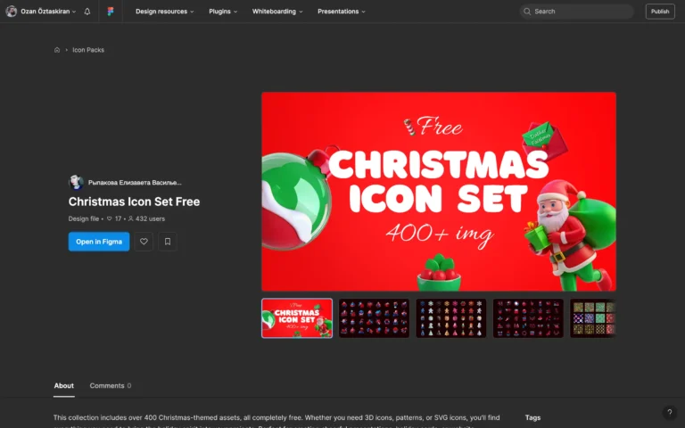 Christmas Icon Set Free