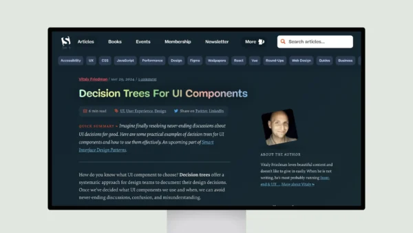 Decision Trees For UI Components