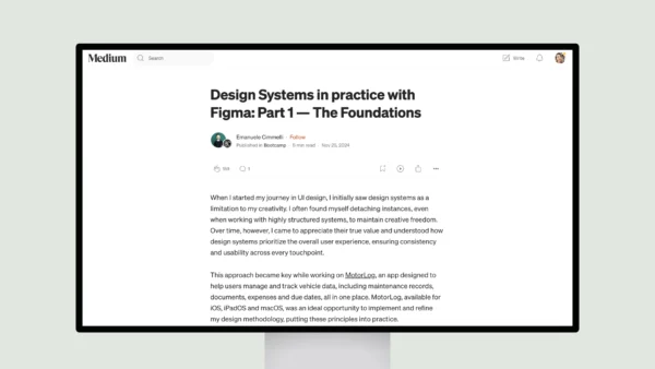 Design Systems in practice with Figma: Part 1 — The Foundations