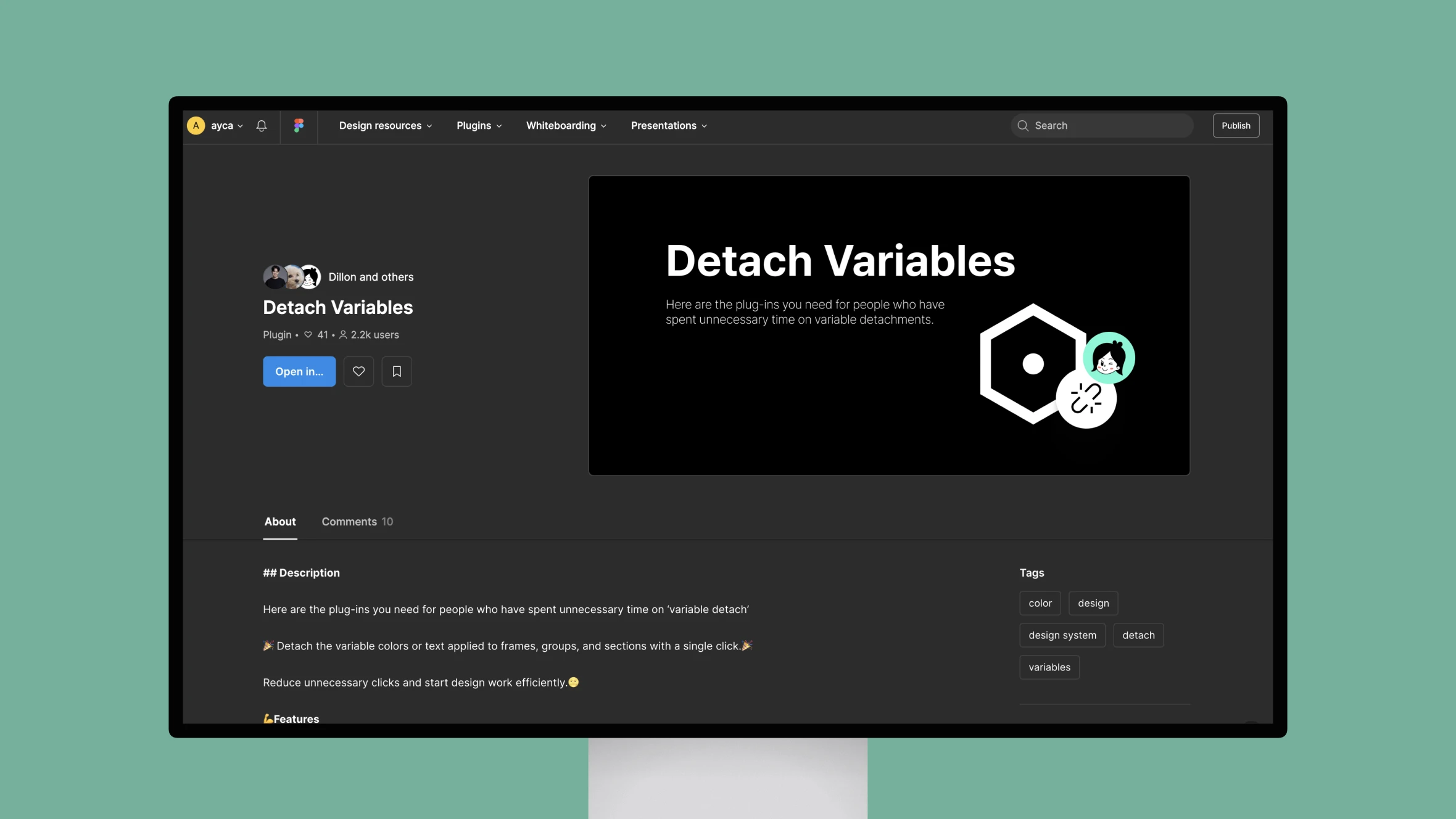 Detach Variables