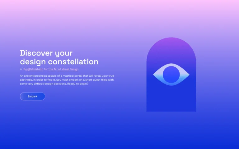 Elizabeth’s Design Constellation Quiz