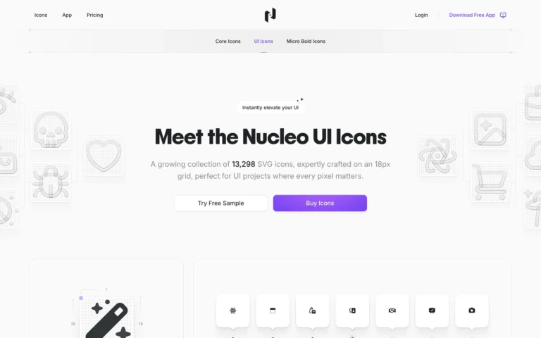 Explore Over 6000 Premium SVG Icons for UI | Nucleo