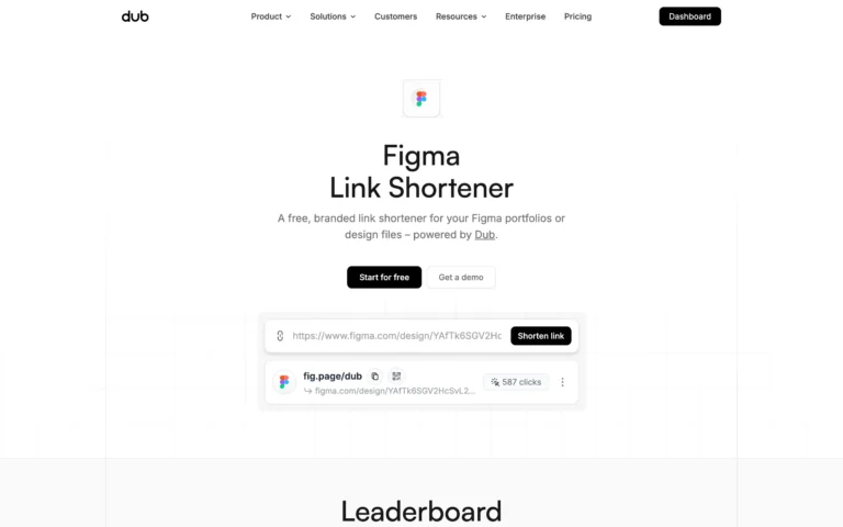 Fig.page – Free Figma Link Shortener