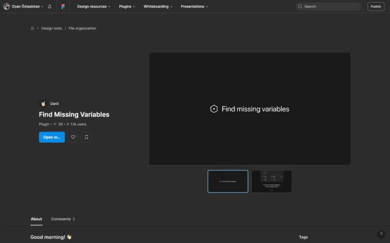 Find Missing Variables