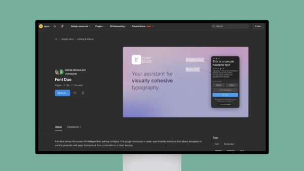 Font Duo – Your assistant for visually cohesive typography