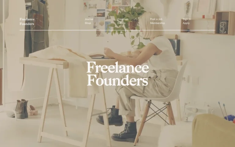 Freelance Founders – Private membership network for creative professionals
