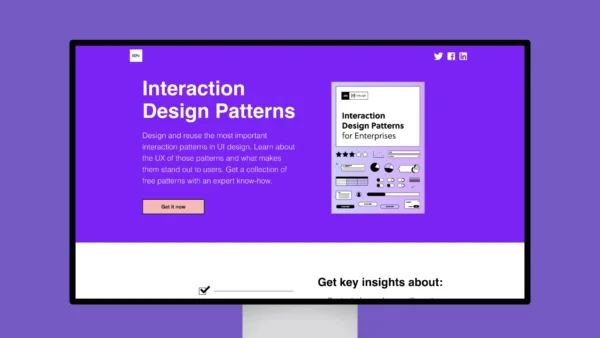 Interaction Design Patterns