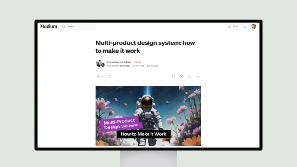 Multi-Product Design System: How to Make It Work