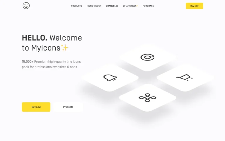 Myicons – The Worlds Largest Premium line Icons Pack