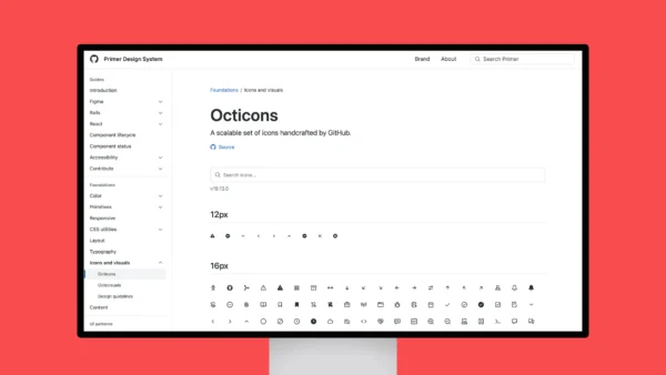 Octicons – Primer Design System