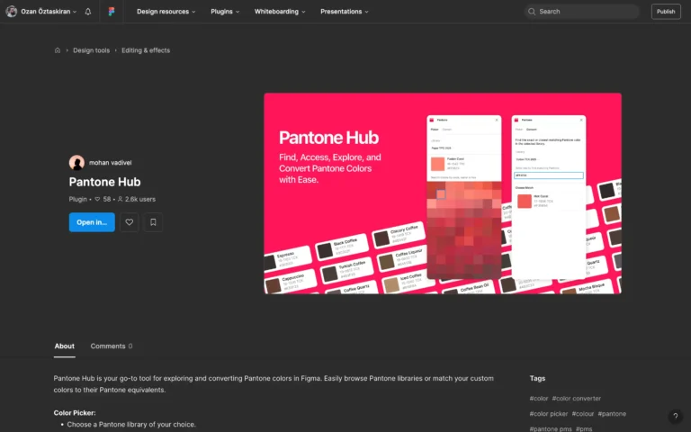 Pantone Hub – Find, Access, Explore, and Convert Pantone Colors with Ease