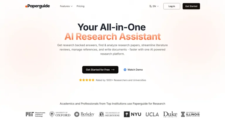 Paperguide – AI Research Assistant & Chat with PDF