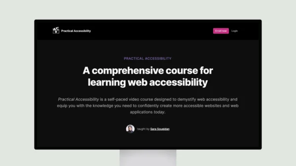 Practical Accessibility for web designers and developers